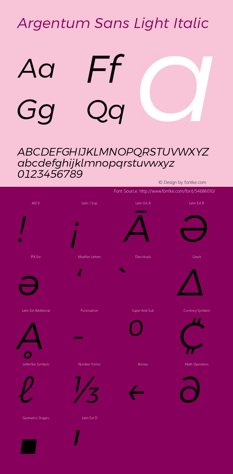 Argentum Sans Light Italic Version 2.60;February 7, 2020;FontCreator 12.0.0.2550 64-bit; ttfautohint (v1.6)图片样张