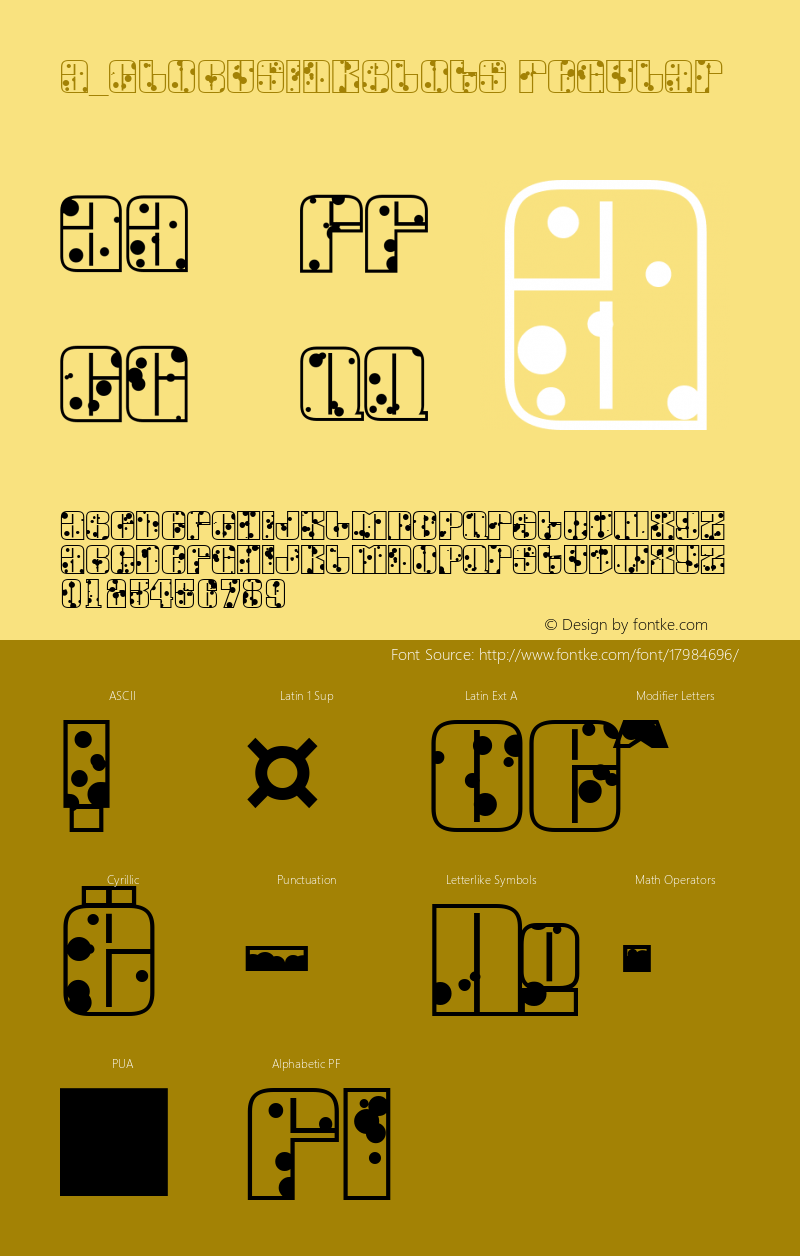 a_GlobusInkBlots Regular 01.02图片样张