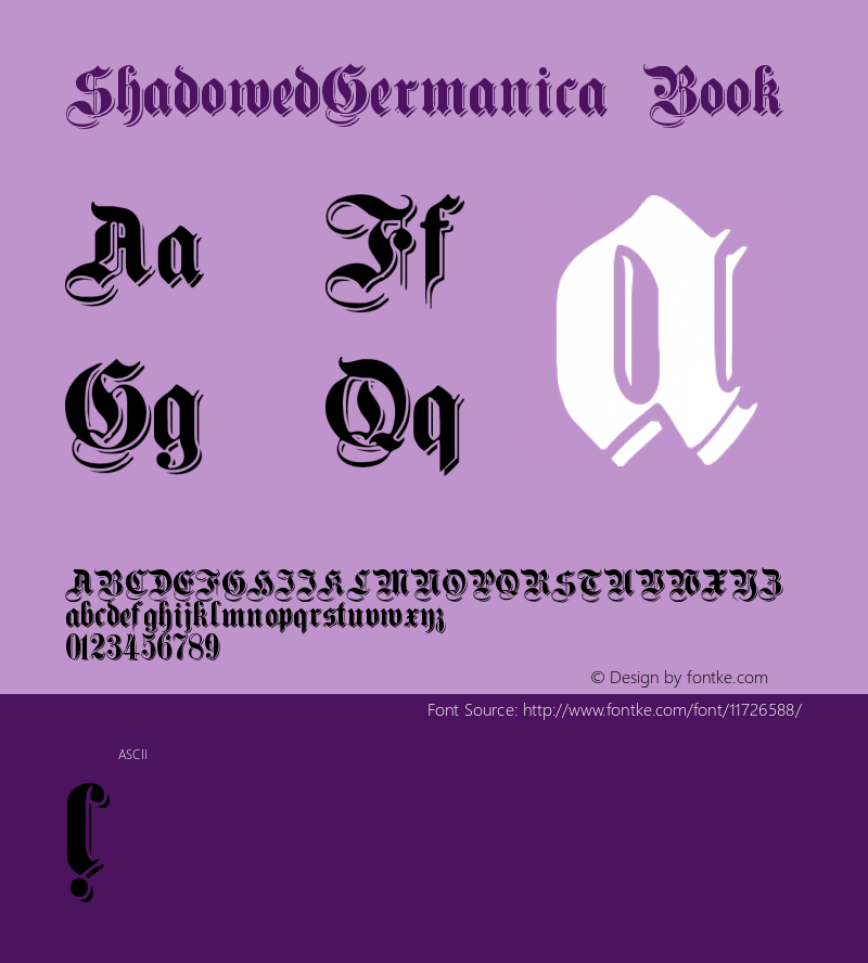 ShadowedGermanica Book Version 001.000图片样张