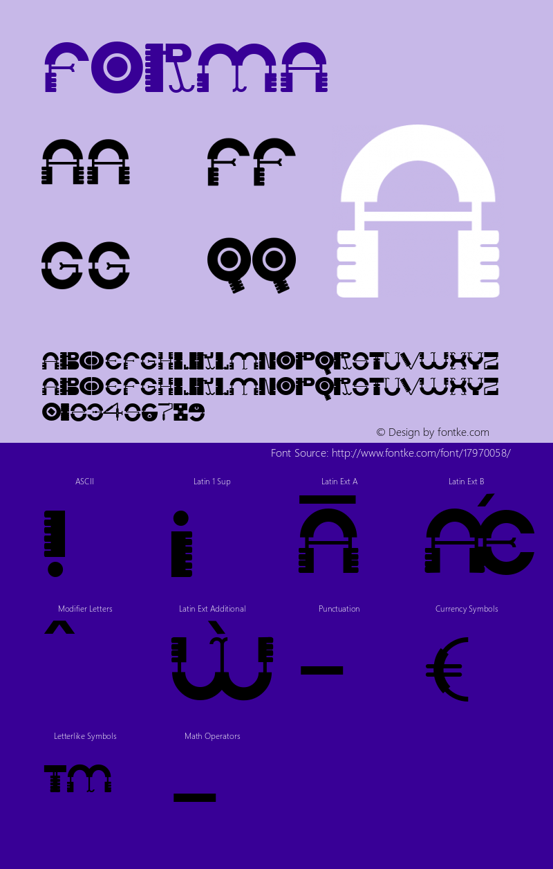 Forma ☞ Version 1.000;PS 001.001;hotconv 1.0.56;com.myfonts.easy.rodrigotypo.forma.regular.wfkit2.version.4mBs图片样张