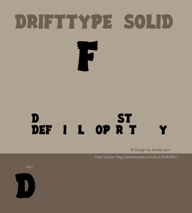 DriftType Solid Version 1.100 2010图片样张