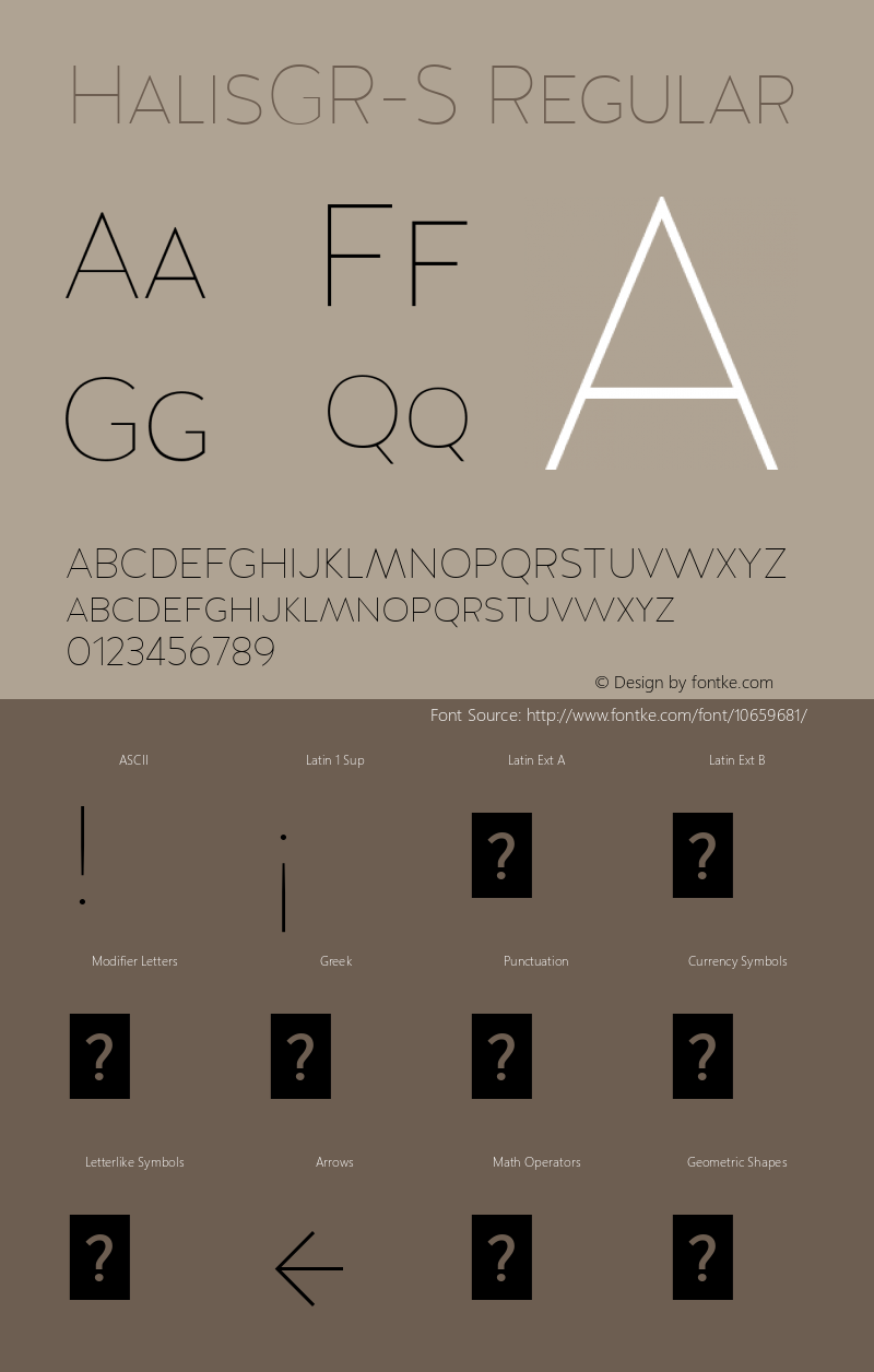 HalisGR-S Regular Version 1.1 2012 initial release;com.myfonts.easy.ahmet-altun.halis-gr.sthin.wfkit2.version.3VUx图片样张