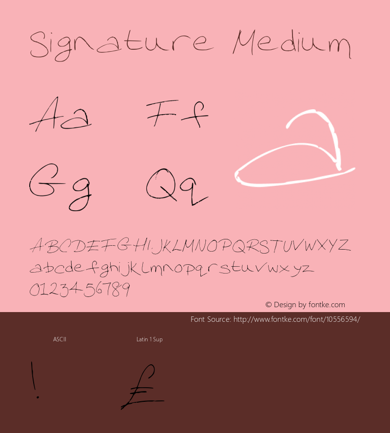 Signature Medium Version 2图片样张