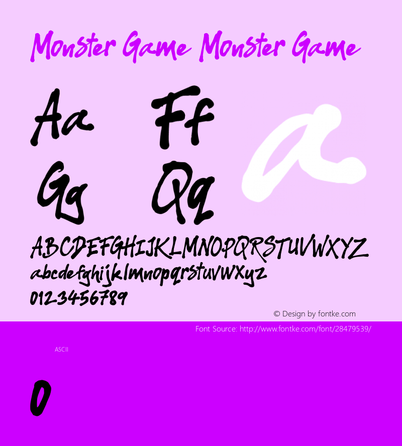 Monster Game Version 1.000图片样张