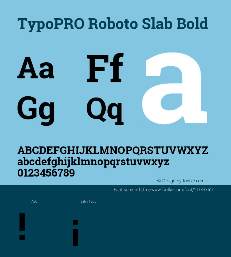 TypoPRO Roboto Slab Bold Version 1.100263; 2013; ttfautohint (v0.94.20-1c74) -l 8 -r 12 -G 200 -x 14 -w 