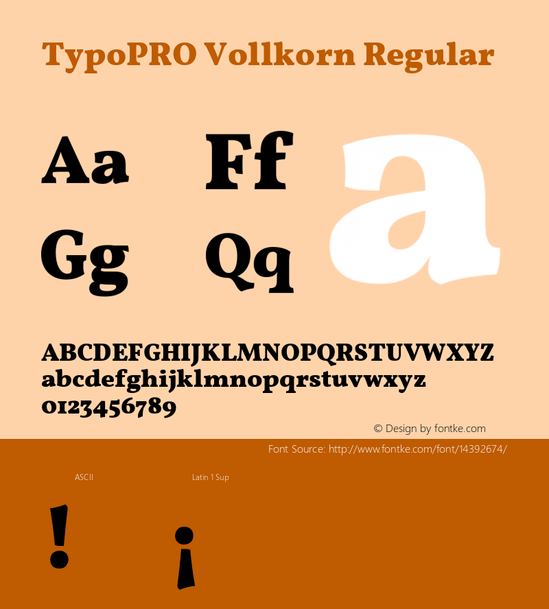 TypoPRO Vollkorn Regular Version 2.001图片样张