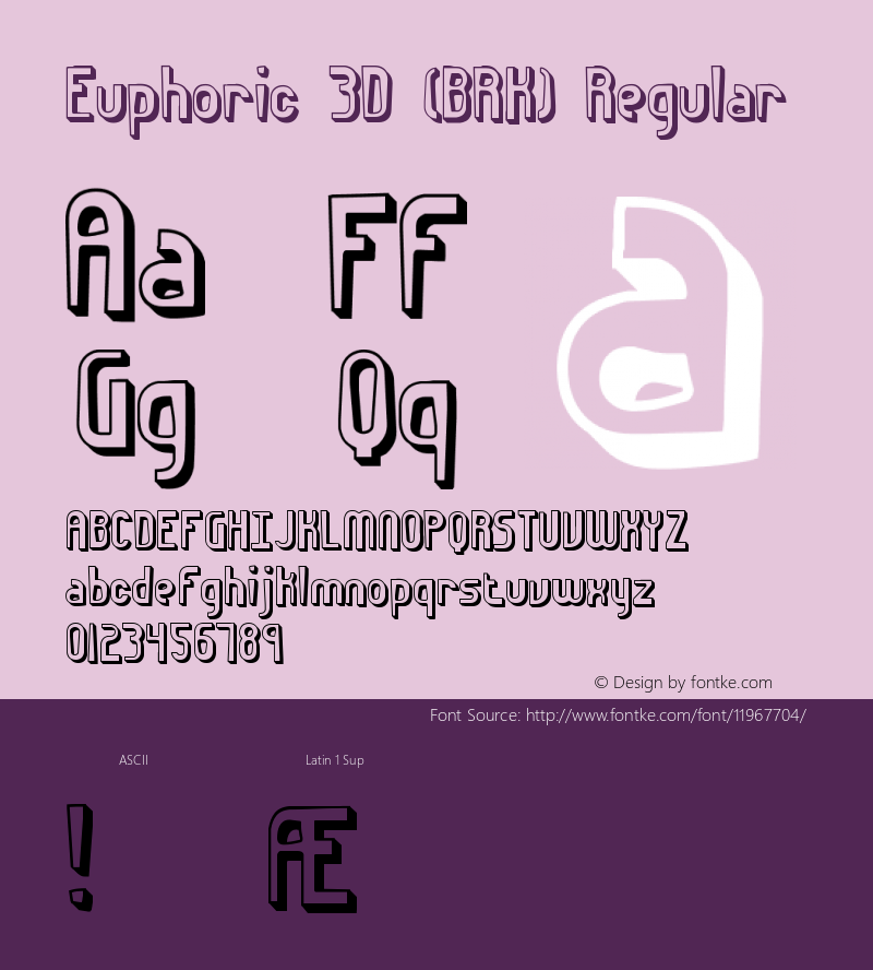 Euphoric 3D (BRK) Regular Version 1.16图片样张