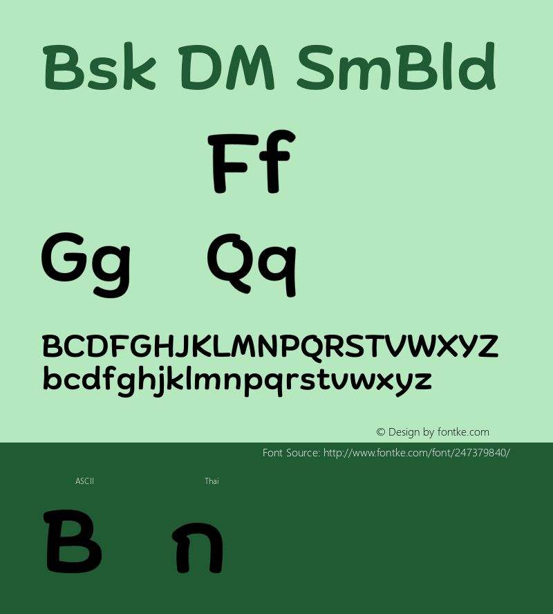 Biski DEMO SemiBold Version 1.004;Glyphs 3.1.2 (3151)图片样张