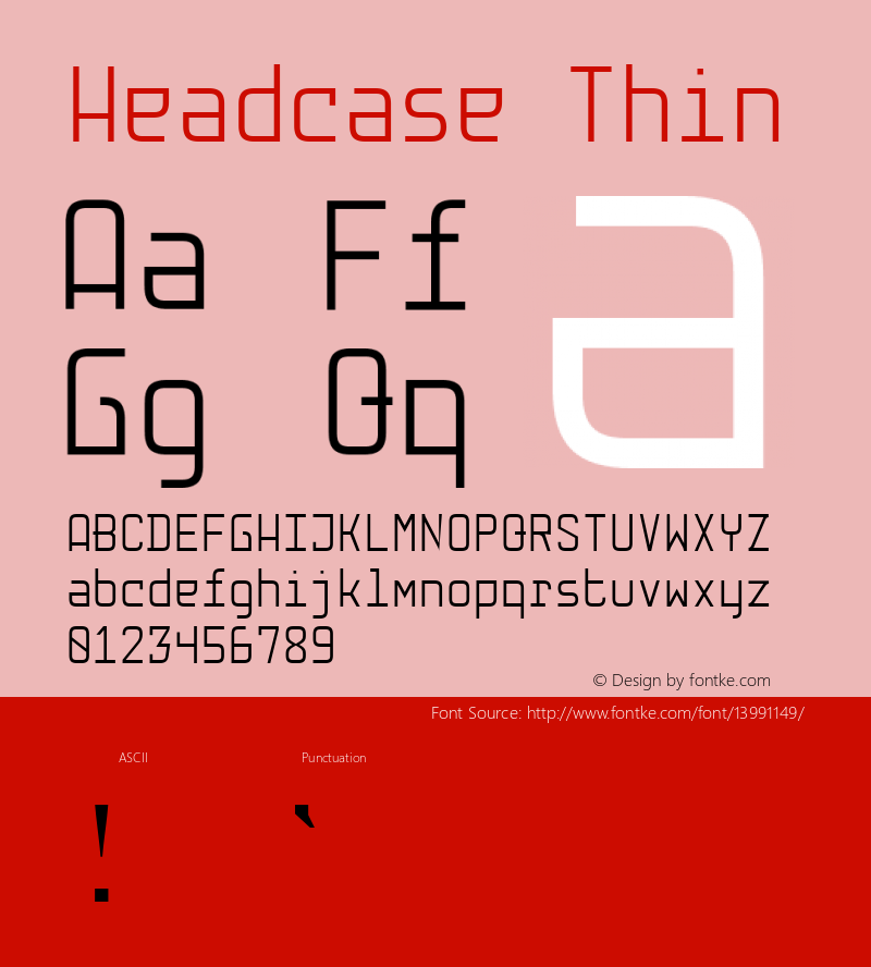 Headcase Thin Version 1.000图片样张