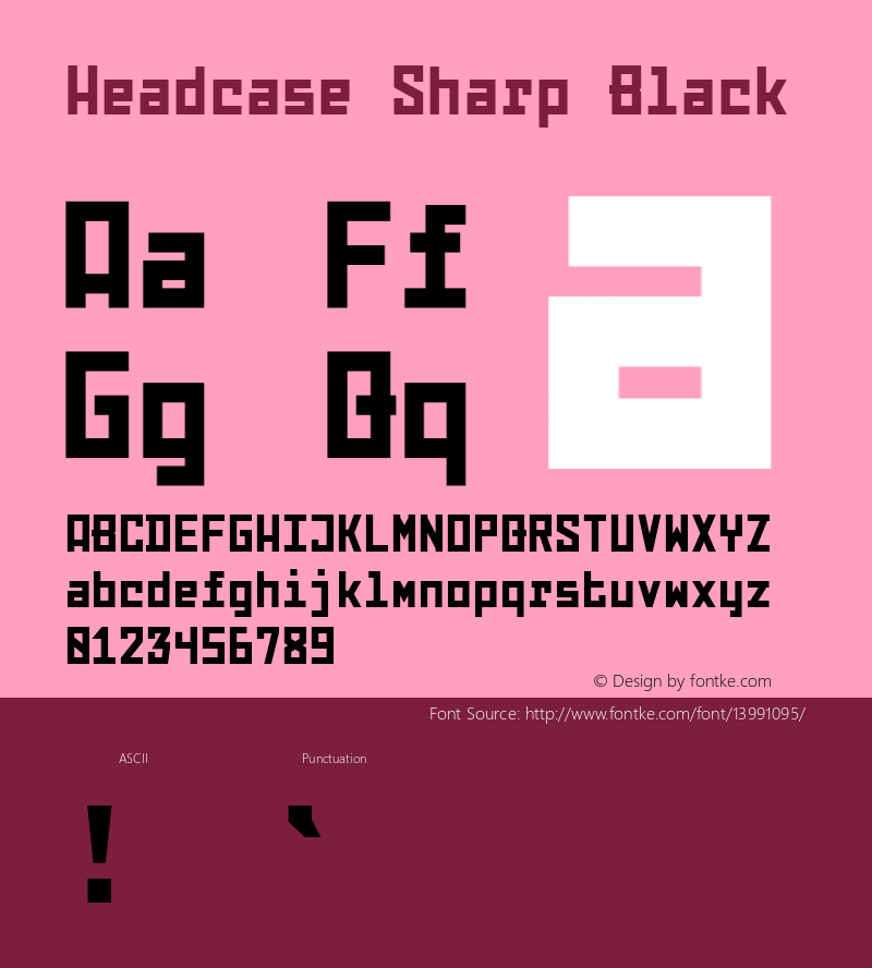 Headcase Sharp Black Unknown图片样张