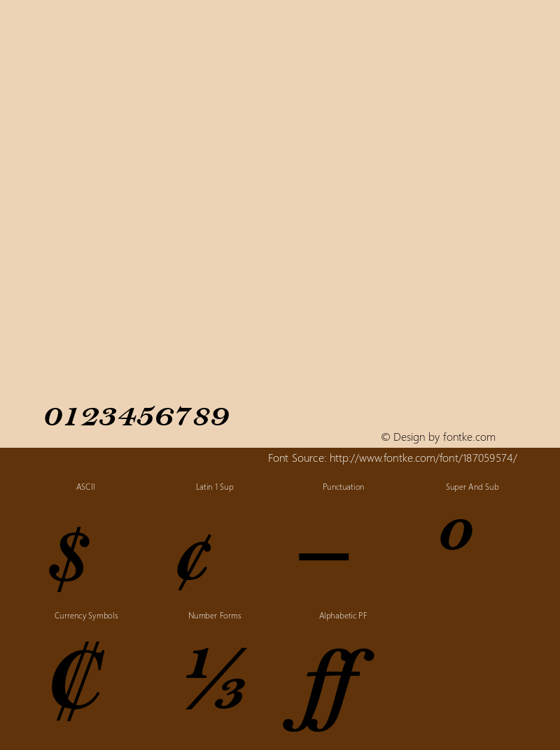 Bell MT Bold Italic Expert 001.004图片样张