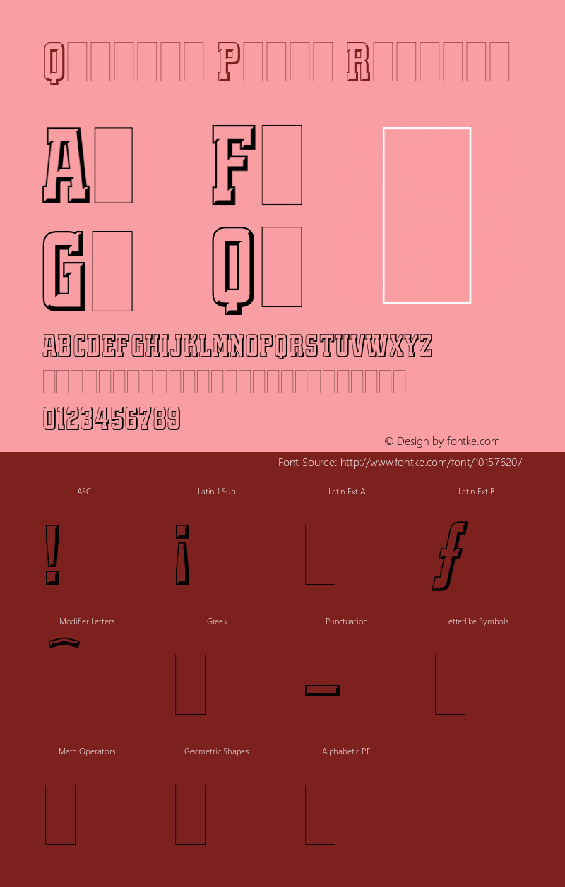 Quadrus Plain Regular 1.0图片样张