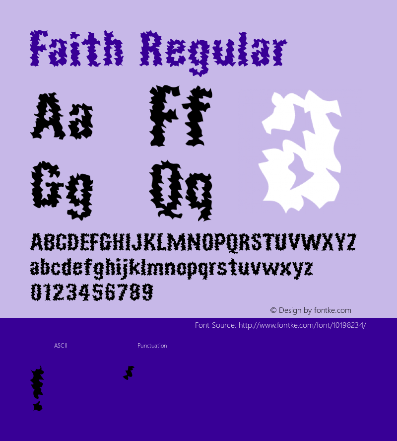 Faith Regular 001.000图片样张