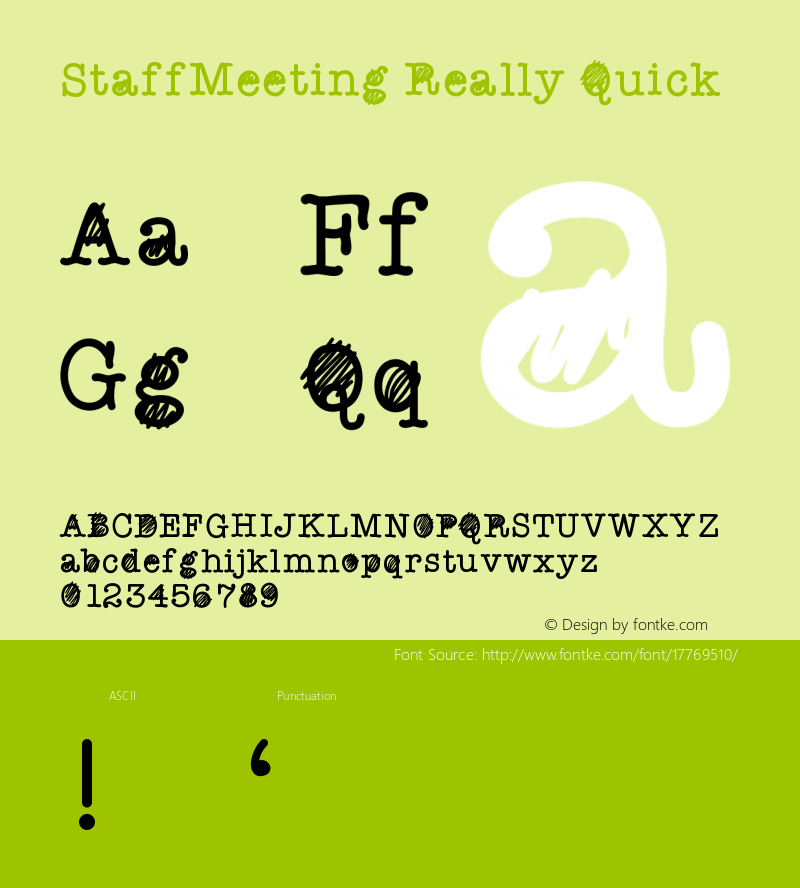 StaffMeeting Really Quick Version 001.000图片样张