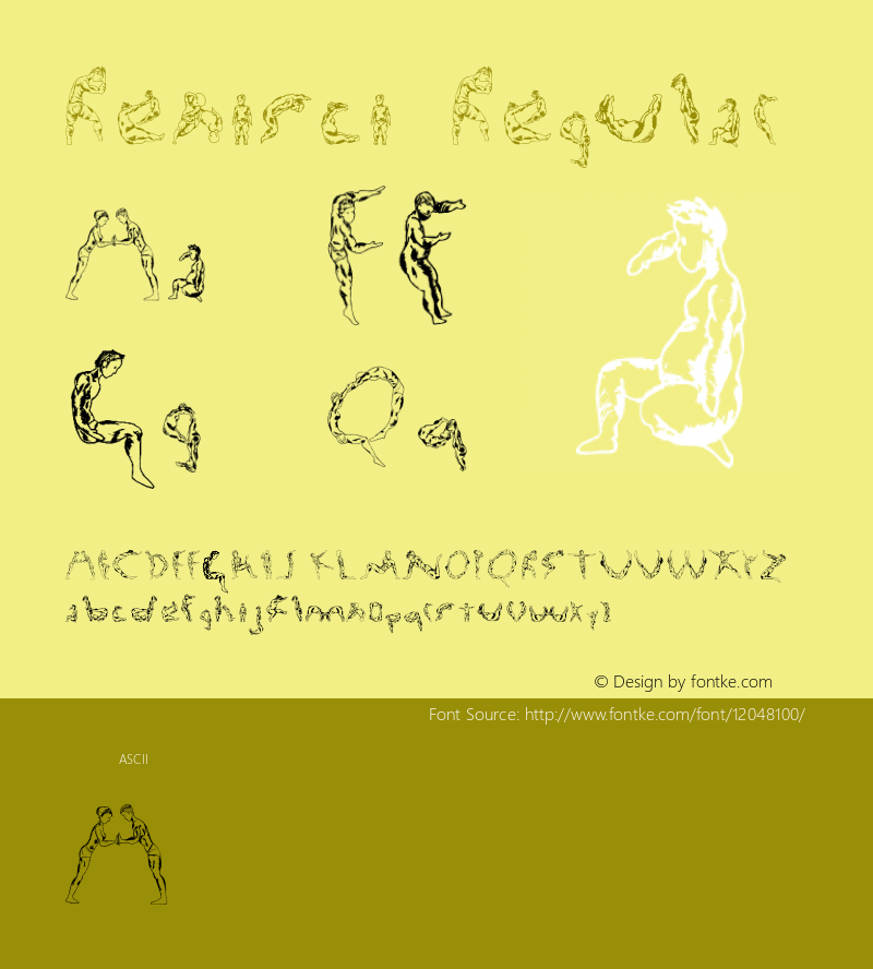 Renisci Regular Version 001.000图片样张