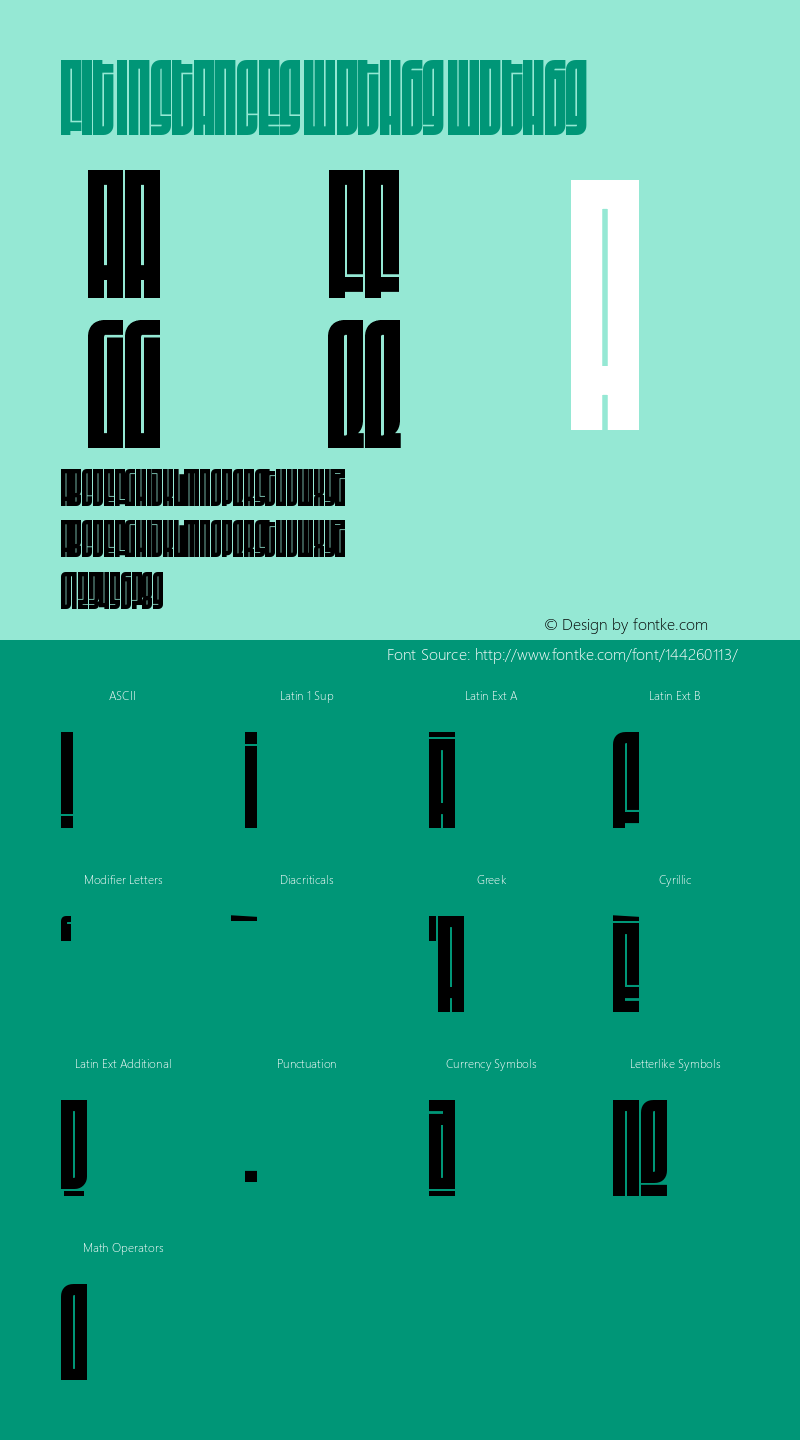 Fit Instances wdth69 Version 1.0图片样张