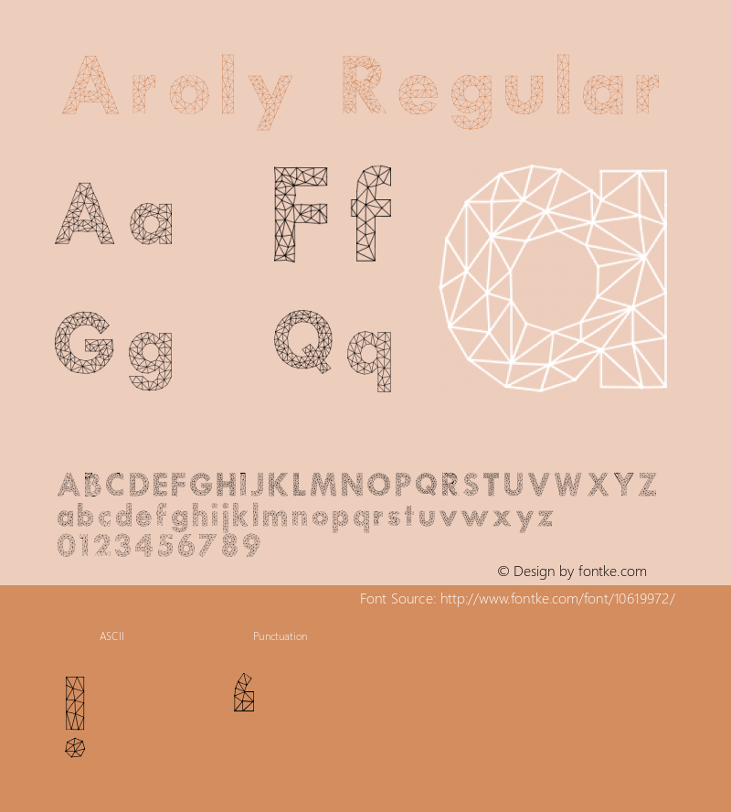 Aroly Regular Unknown图片样张