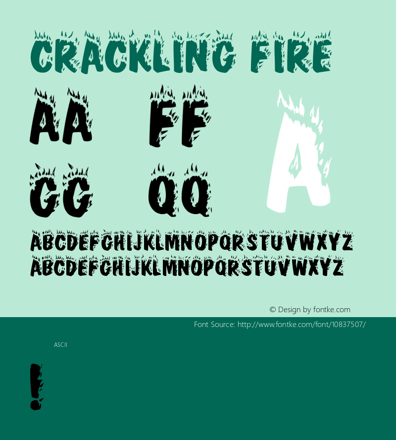 Crackling Fire Version 001.000图片样张