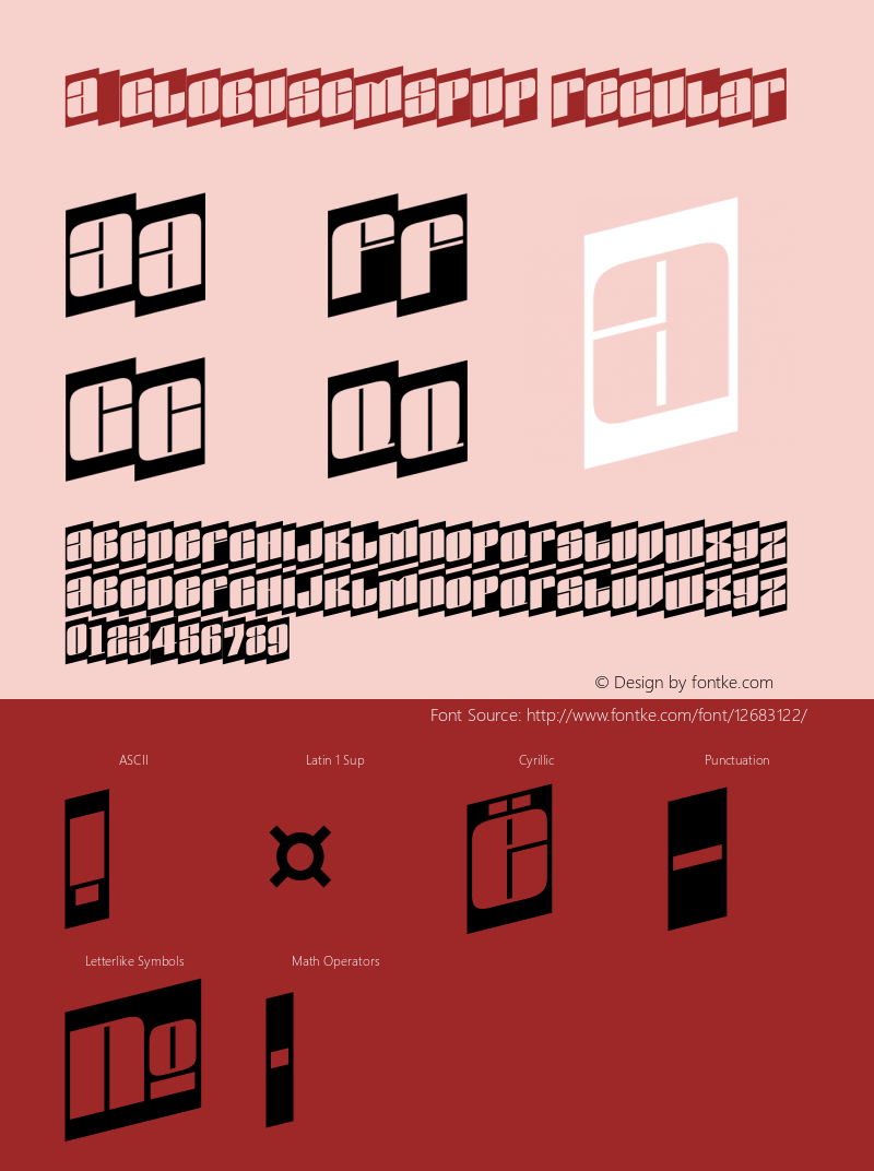 a_GlobusCmSpUp Regular 01.02图片样张