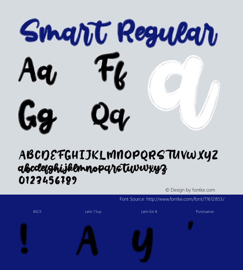 Smart Version 1.001;Fontself Maker 3.5.1图片样张