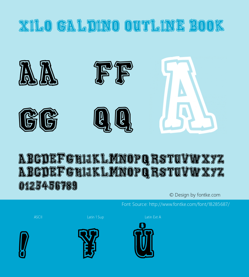 Xilo Galdino Outline Book Version 1.00 September 14, 2图片样张