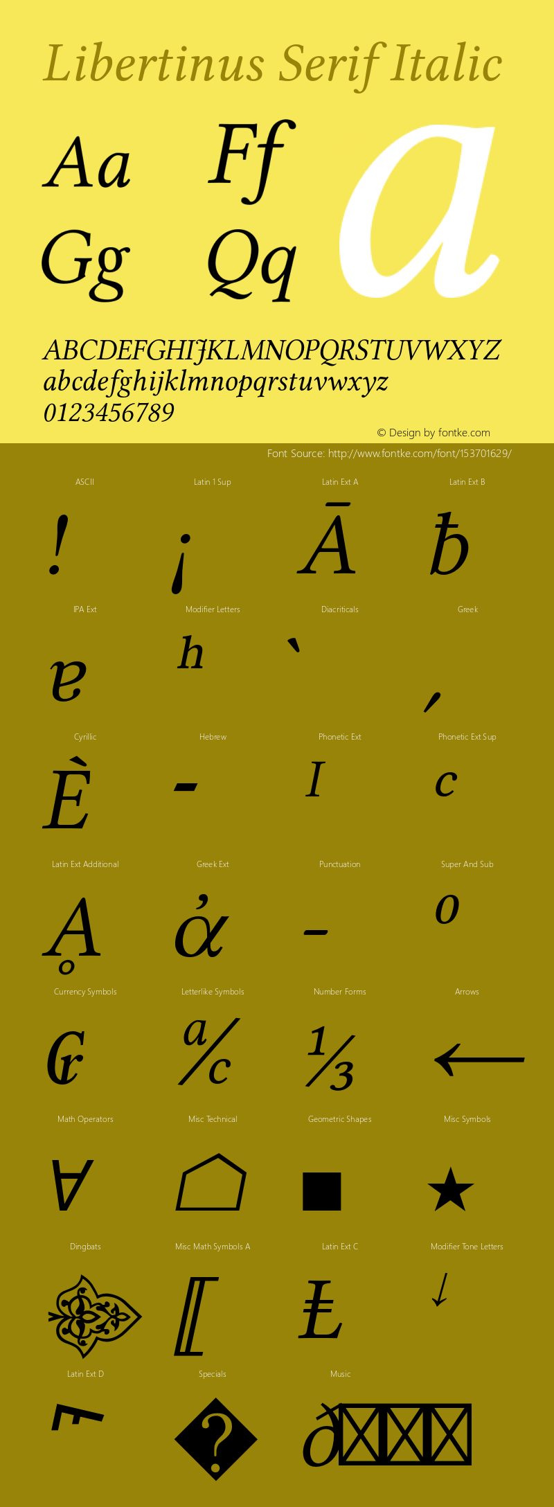 Libertinus Serif Italic Version 7.010;RELEASE图片样张