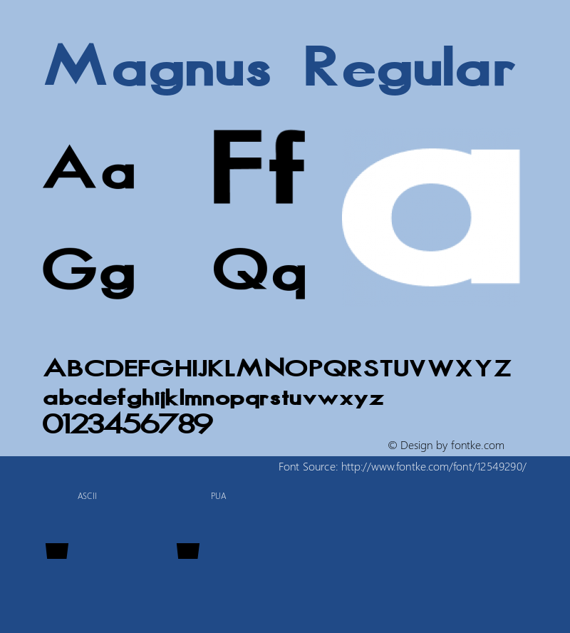 Magnus Regular Version 001.000图片样张