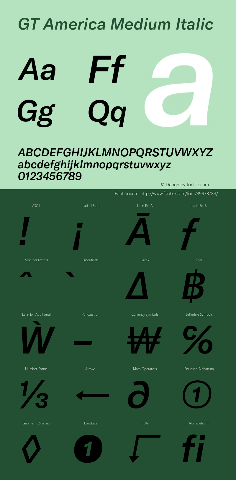 GT America Medium Italic Version 4.001;PS 004.001;hotconv 1.0.88;makeotf.lib2.5.64775图片样张