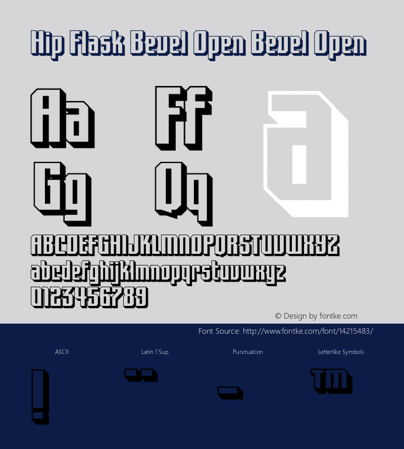 Hip Flask Bevel Open Bevel Open Version 1.000图片样张