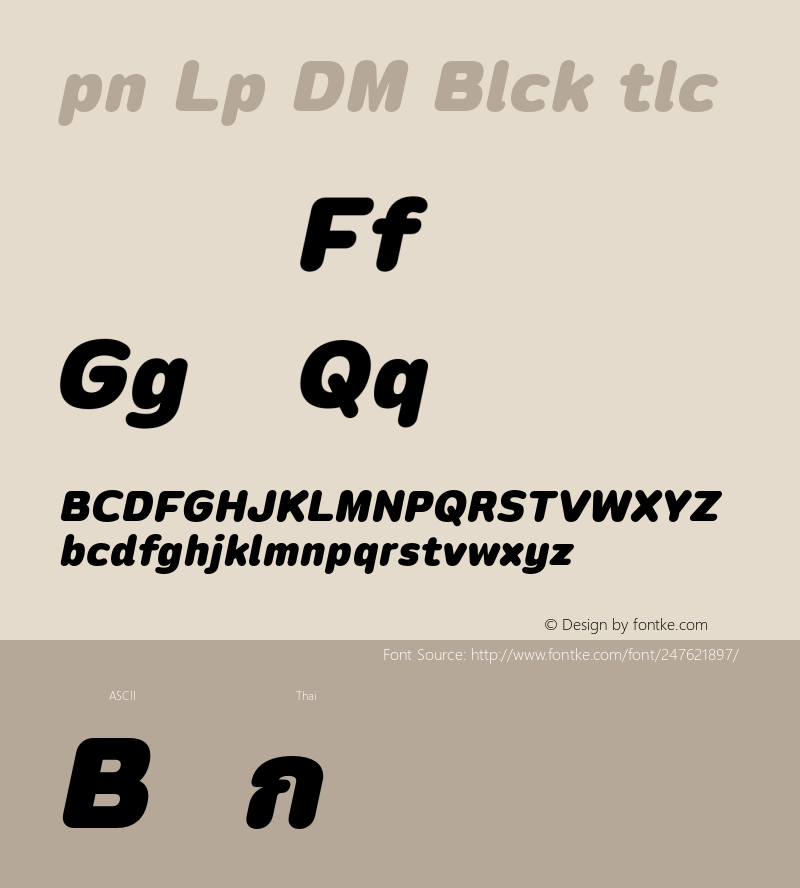 Opun Loop DEMO Black Italic Version 1.000;Glyphs 3.1.2 (3151)图片样张