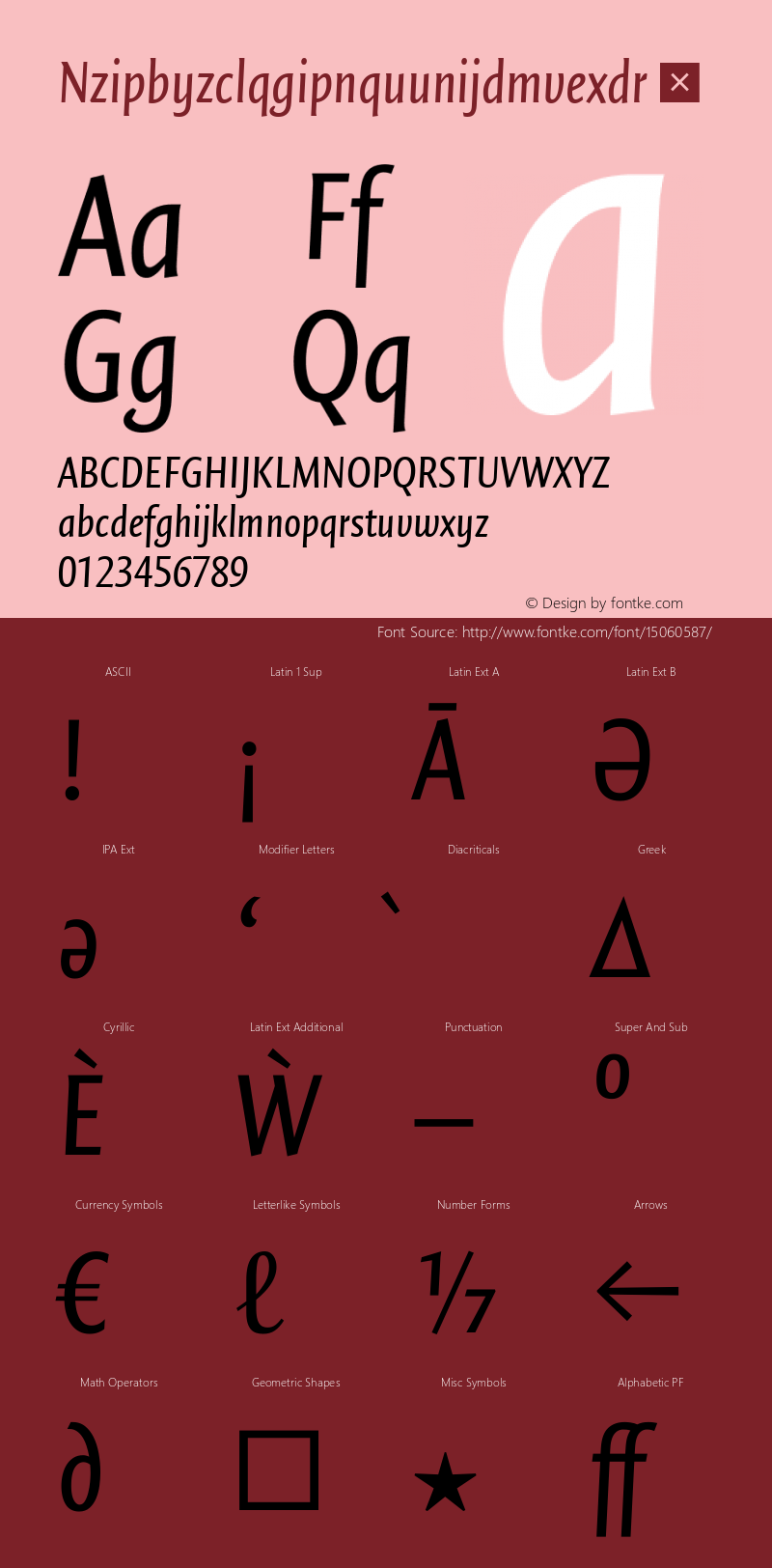 Nzipbyzclqgipnquunijdmvexdr ☞ Version 7.504; 2011; Build 1022;com.myfonts.easy.fontfont.ff-quadraat-sans.pro-condensed-regular-italic.wfkit2.version.4fLv图片样张