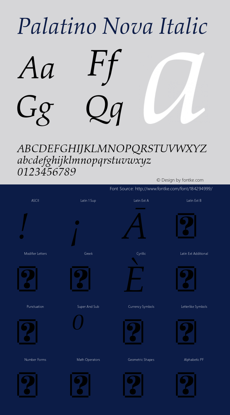 PalatinoNova-Italic Version 1.000;PS 001.000;hotconv 1.0.38;com.myfonts.easy.linotype.palatino-nova.w1g-italic.wfkit2.version.3KGb图片样张