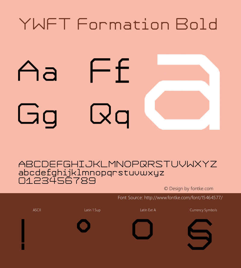 YWFT Formation Bold Version 1.000;PS 001.001;hotconv 1.0.56图片样张