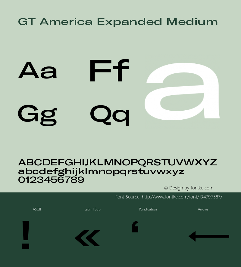 GT America Expanded Medium Version 5.001;PS 005.001;hotconv 1.0.88;makeotf.lib2.5.64775图片样张