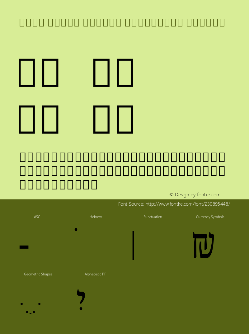 Noto Serif Hebrew Condensed Medium Version 2.002; ttfautohint (v1.8) -l 8 -r 50 -G 200 -x 14 -D hebr -f none -a qsq -X 