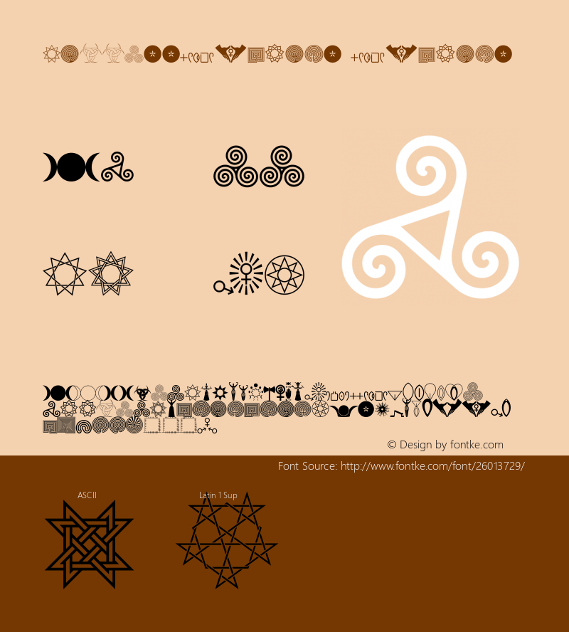 Goddess Symbols Version 1.100图片样张