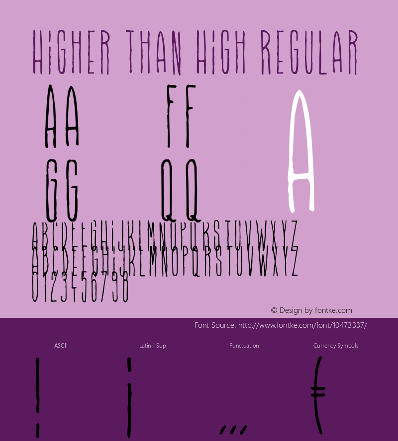 Higher Than High Regular Version 1.00 January 21, 2013, initial release图片样张