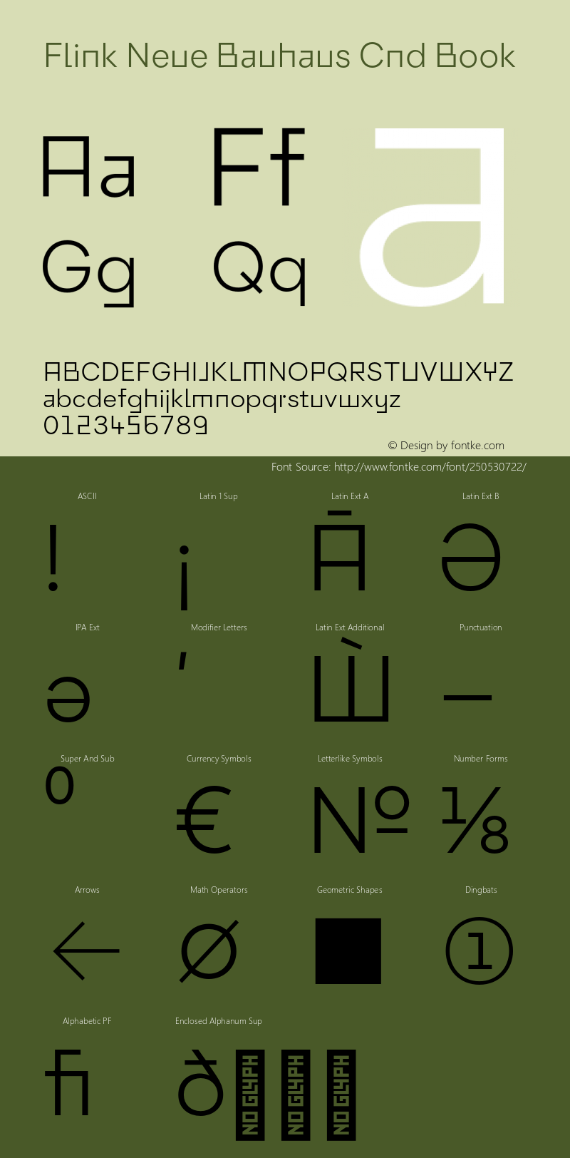 Flink Neue Bauhaus Cnd Book Version 2.100;Glyphs 3.1.2 (3150)图片样张