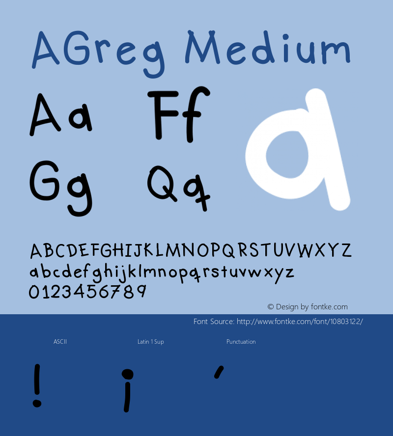 AGreg Medium Version 001.000图片样张