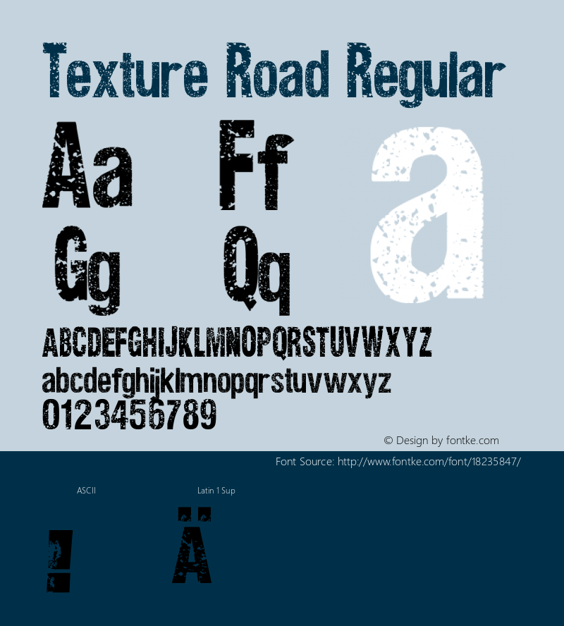 Texture Road Regular Version 2.00 July 16, 2010图片样张