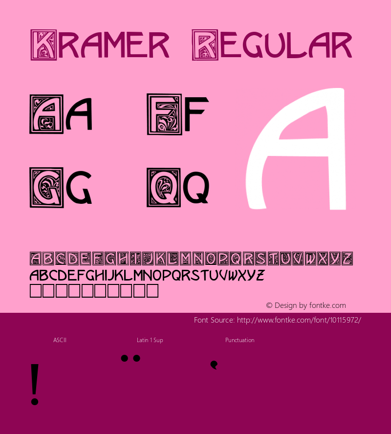 Kramer Regular 001.002图片样张