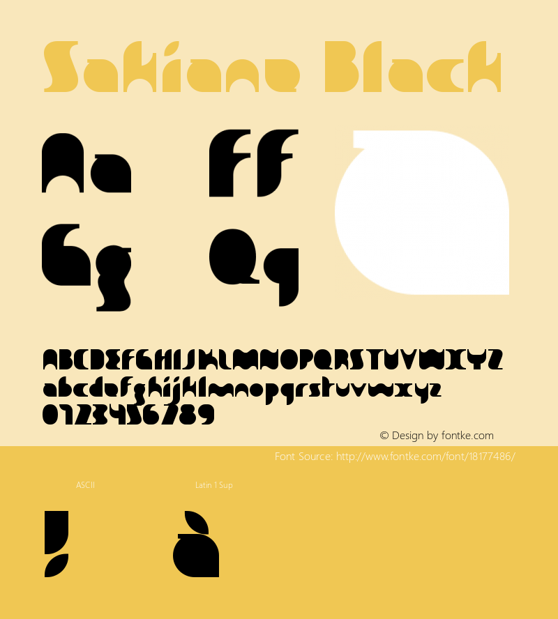 Sakiane Black Version 1.0图片样张