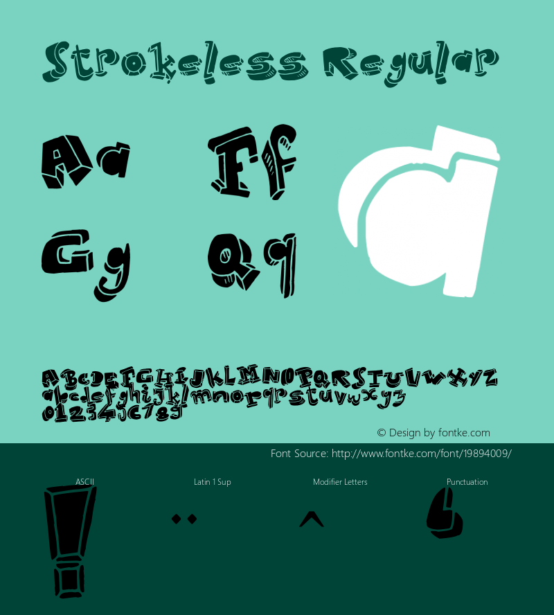 Strokeless Version 1.00 October 24, 2010, initial release图片样张