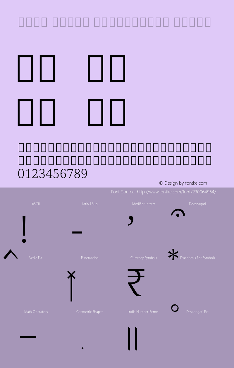 Noto Serif Devanagari Light Version 2.001; ttfautohint (v1.8) -l 8 -r 50 -G 200 -x 14 -D deva -f none -a qsq -X 