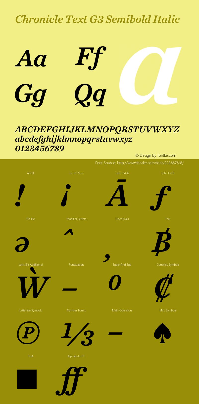 Chronicle Text G3 Semibold Italic Version 1.301图片样张