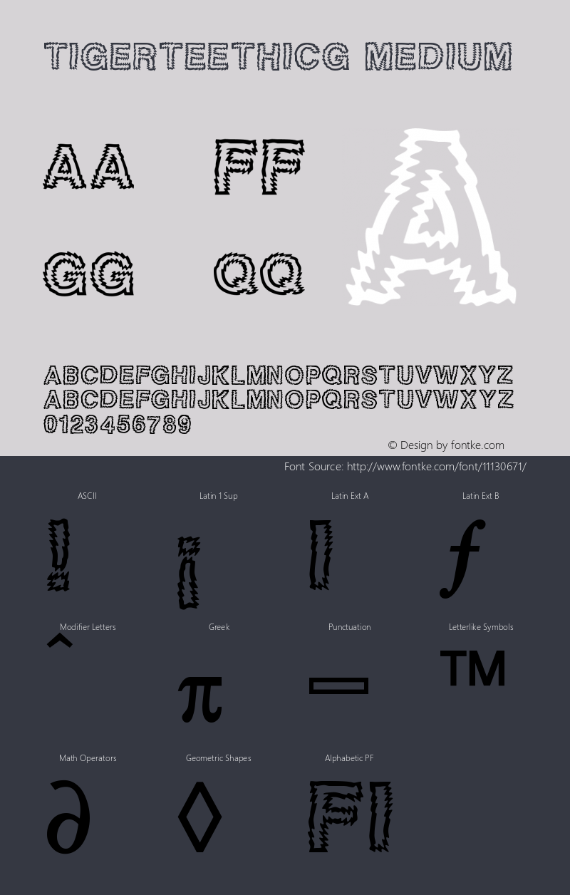 TigerteethICG Medium Version 001.000图片样张