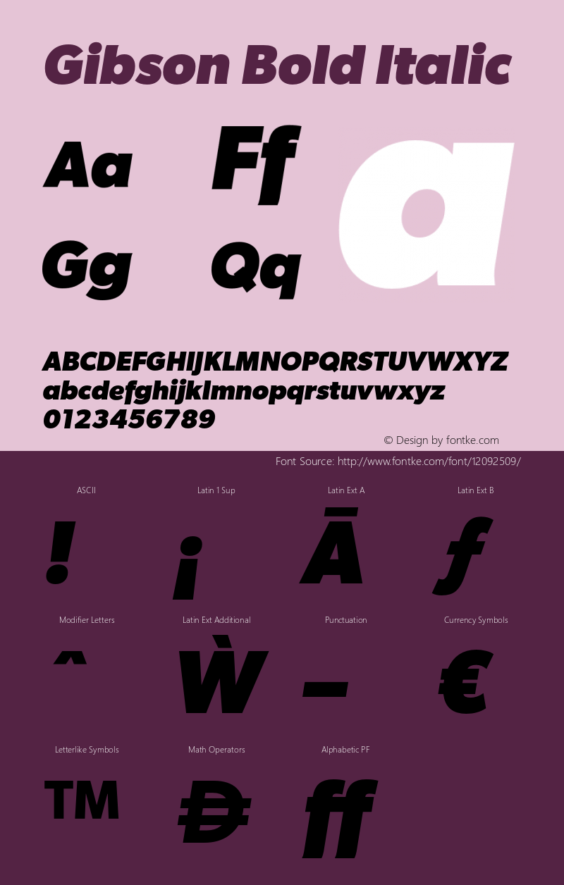 Gibson Bold Italic Version 1.000;com.myfonts.canadatype.gibson.bold-italic.wfkit2.3zp9图片样张