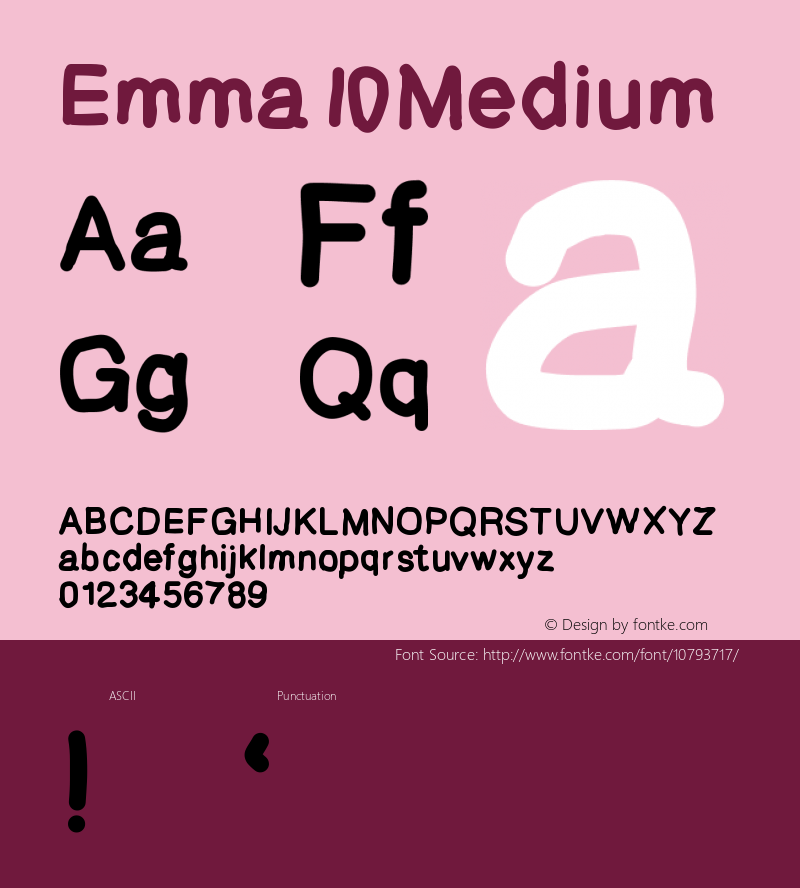 Emma Medium Version 001.000图片样张