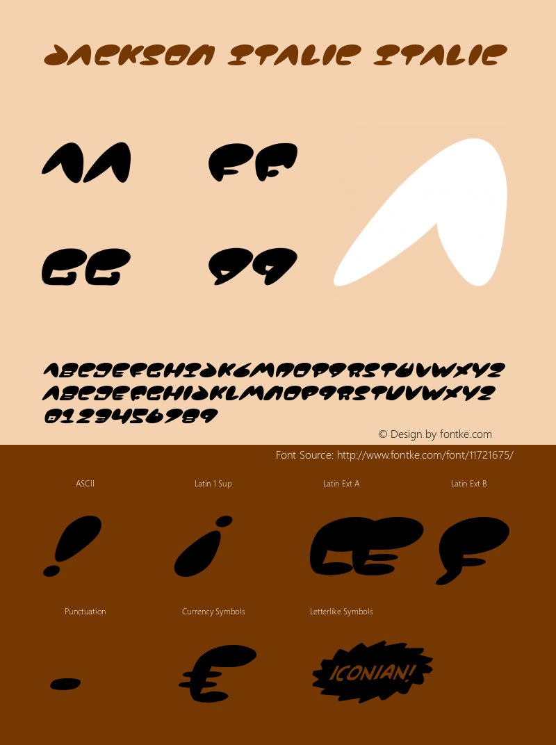 Jackson Italic Italic 2图片样张