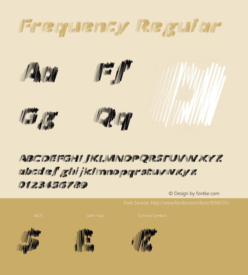 Frequency Regular Version 1.00 July 2, 2014, initial release图片样张